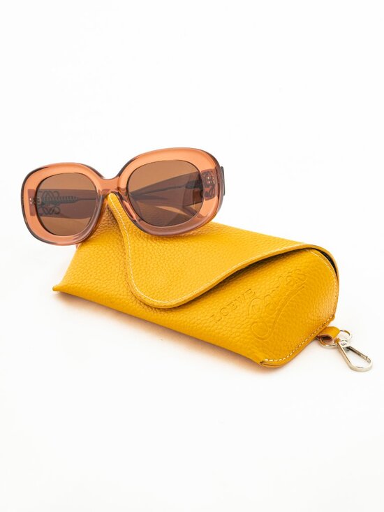 Loewe LW40120U Blush Acetate Anagram Sunglasses - Picture 9 of 9